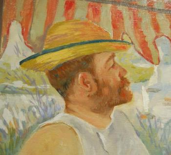 Breakfast of rowers. P.-O. Renoir (copy, fragment)