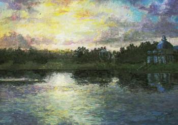 Tsarskoselsky pond. Konturiev Vaycheslav