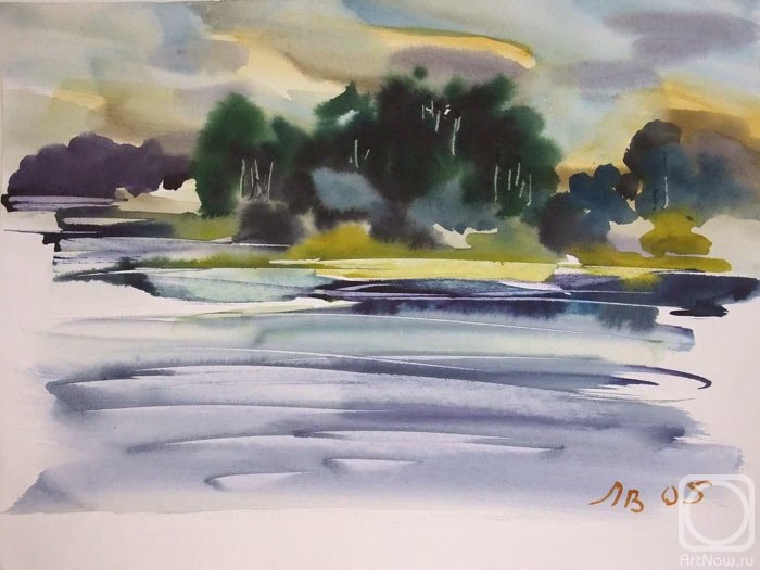 Lityshev Vladimir. Lake