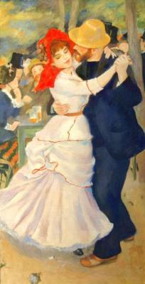 Dance in Bujeval. P.-O. Renoir (copy). Belyakova Evgenia