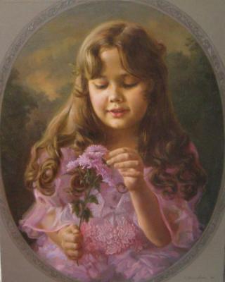 Child's portrait. Kalinovskaya Ekaterina