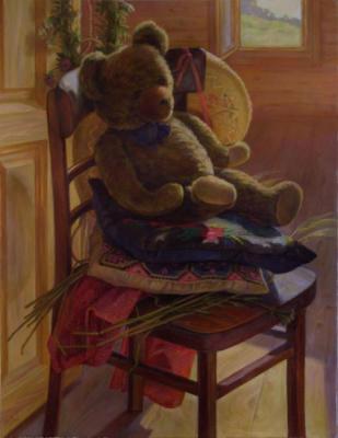 Bear and window. Shumakova Elena