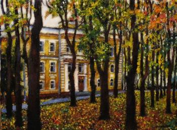 The autumn in the park. Ivanova Olga