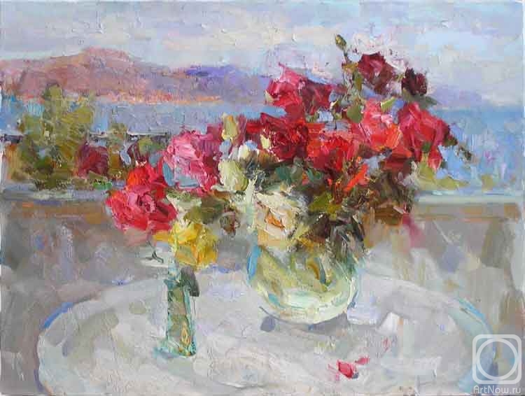 Marmanov Roman. Roses in Koktebel