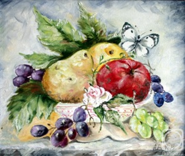 Bovsunovskaya Anzhelika. Fruits and butterflies
