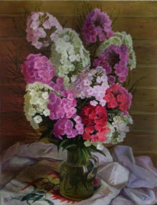 Bouquet with phloxes. Shumakova Elena