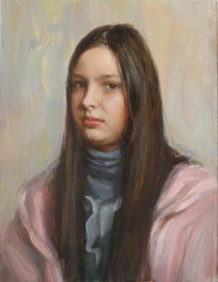 Portrait of girl. Tevtoradze Aleksandr