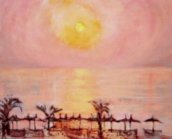 Pink Egyptian sunrise