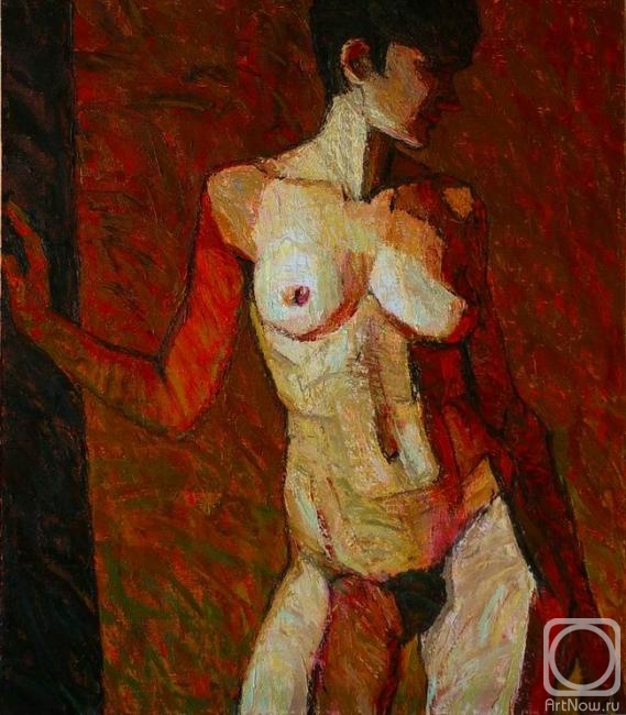 Shebarshina Svetlana. Red nude
