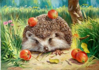 Hedgehog with raiks. Kharchenko Ivan