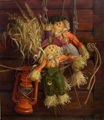 Straw dolls. Shumakova Elena