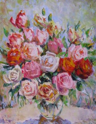Roses in my garden. Kruglova Svetlana