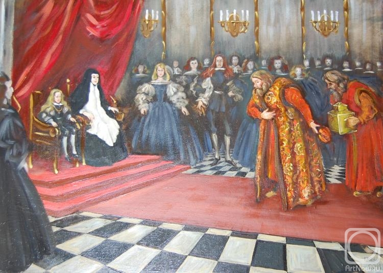 Dobrovolskaya Gayane. Russian ambassador at the court of the spanish king in 1668