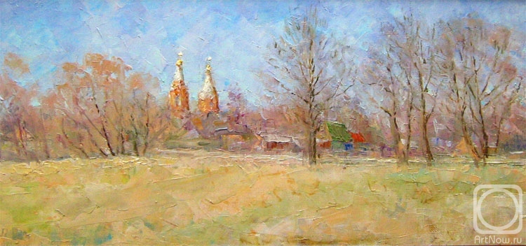 Gaiderov Michail. Spring... Village Gololobovo (etude)
