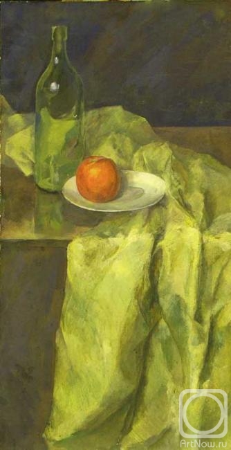 Gorjachev Alexandr. Still life with apple