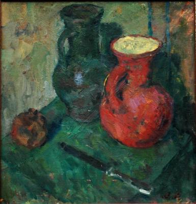 Still life with jugs. Rubinshtein David