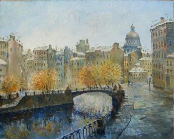 Petersburg autumn (River Sink). Mif Robert