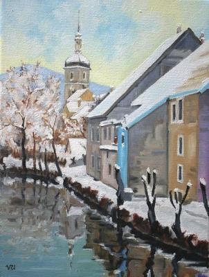 Snow in Ornans. V.2. Udaltsov Vladimir