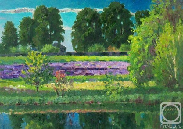 Khabarov Valeriy. June. By evening