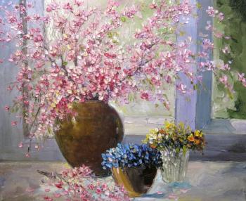 Forget-me-spring bloom. Grebenyuk Yury