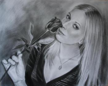 Portrait of a Romantic Girl