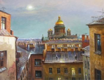 Roofs of St. Petersburg. Kulikov Vladimir