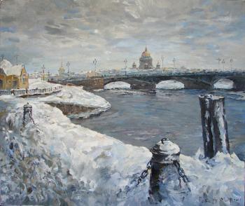 Near by Blagoveschensky bridge