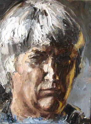 Self-portrait (). Zhdanov Alexander