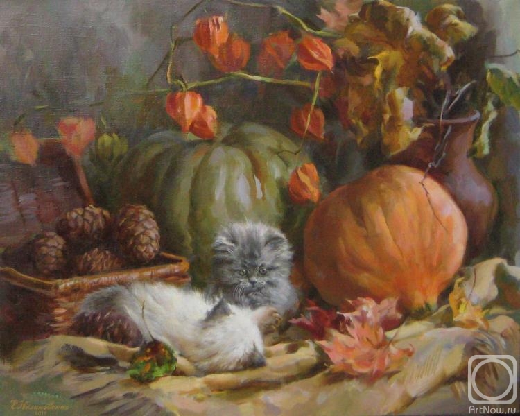 Kalinovskaya Ekaterina. October kittens