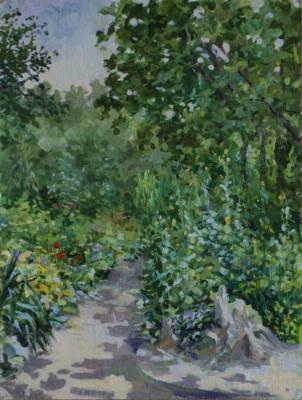 Garden path (sketch). Podmogilniy Sergey