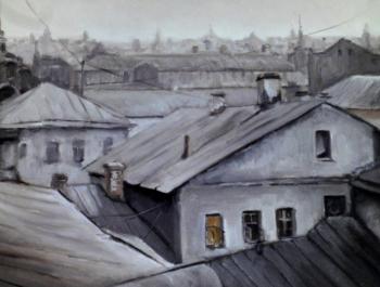 Moscow roofs. Gvozdetskaya Irina