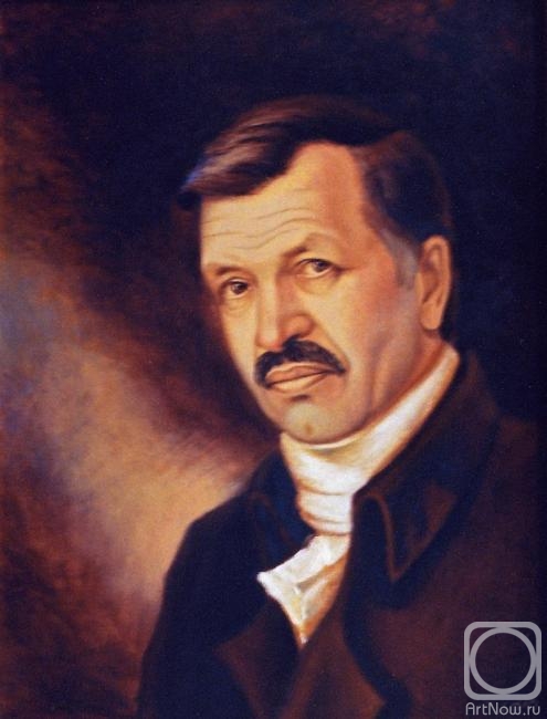 Anisimov-Klimkin Alexey. Male portrait