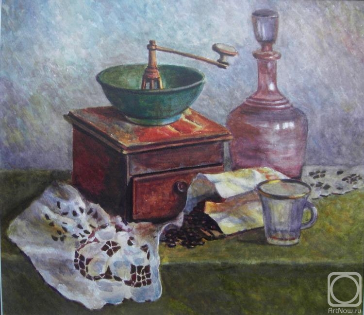 Nikolaeva Elena. Old coffee grinder