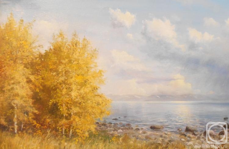 Alekseev Yuri. Autumn at Lake Baikal