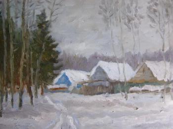 Winter in Krasnolesye. Popov Sergey
