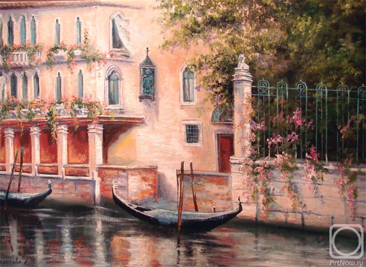 Grokhotova Svetlana. Venice. Rio Marin Canal