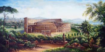 View of Rome. Colosseum. Grokhotova Svetlana