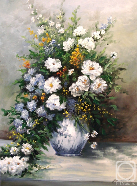 Grokhotova Svetlana. White rosehip