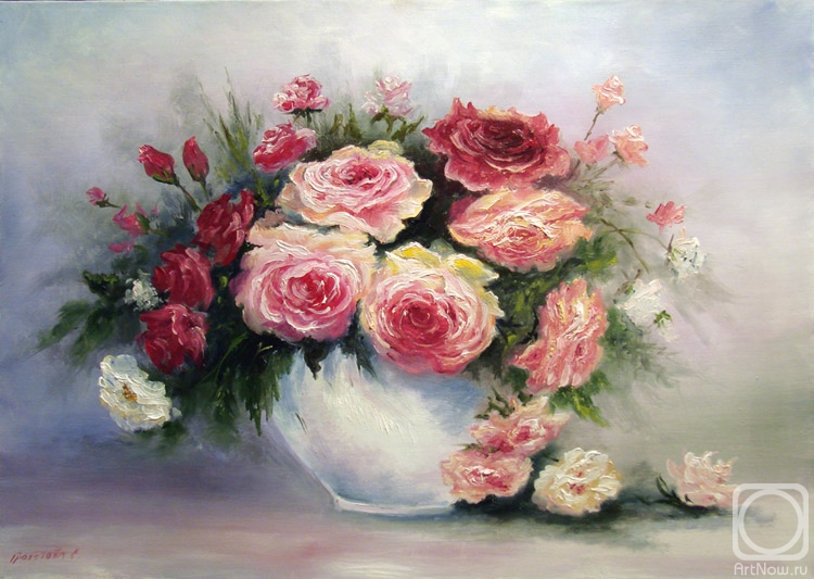 Grokhotova Svetlana. Tea Roses