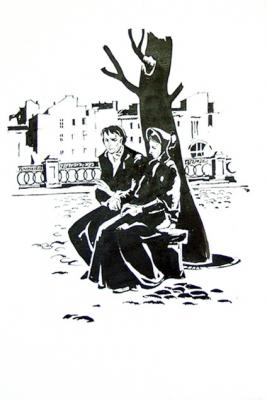 Illustrations for the novel �White Nights� by Fyodor Dostoyevsky- 17/81