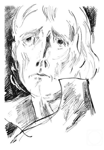 Chistyakov Yuri. Illustrations for the novel �White Nights� by Fyodor Dostoyevsky- 5/81