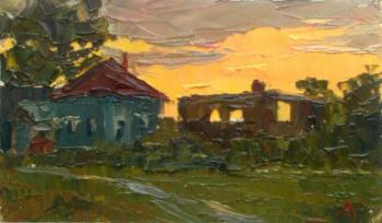 Varvarovka village. Morning