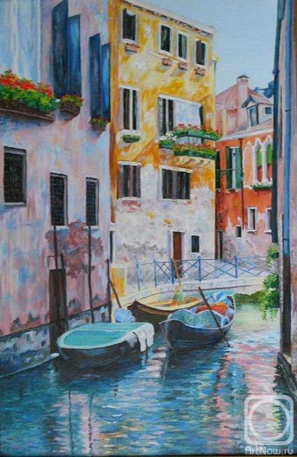 Chuprina Irina. Venice.boats