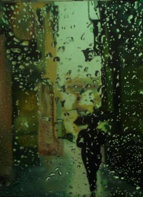 In the veil of rain. Nesterov Valentin
