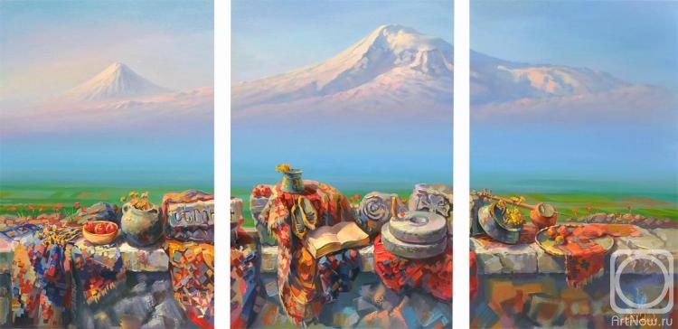 Khachatryan Meruzhan. Triptych "Armenia"