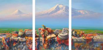 Triptych "Armenia". Khachatryan Meruzhan
