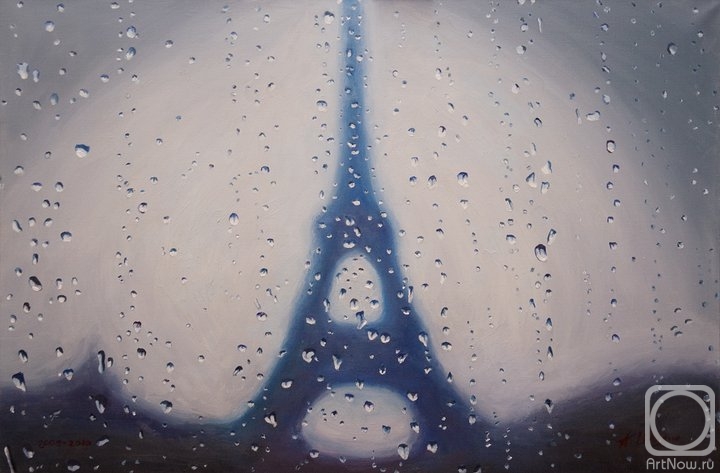 Shandin Alexey. Paris. La pluie