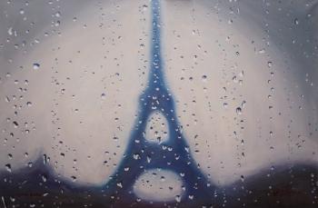 Paris. La pluie. Shandin Alexey