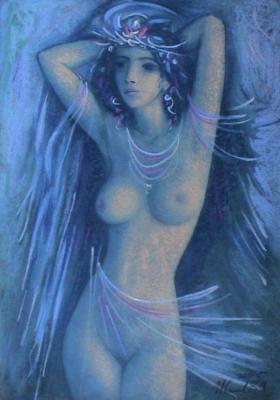 Eternal femininity. Blue Morning. Ivanov Victor