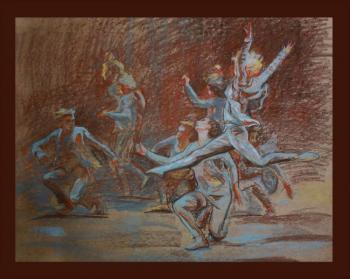 Dancing devils " (scene from ballet by Boris Eifman - "Brothers Karamazov"